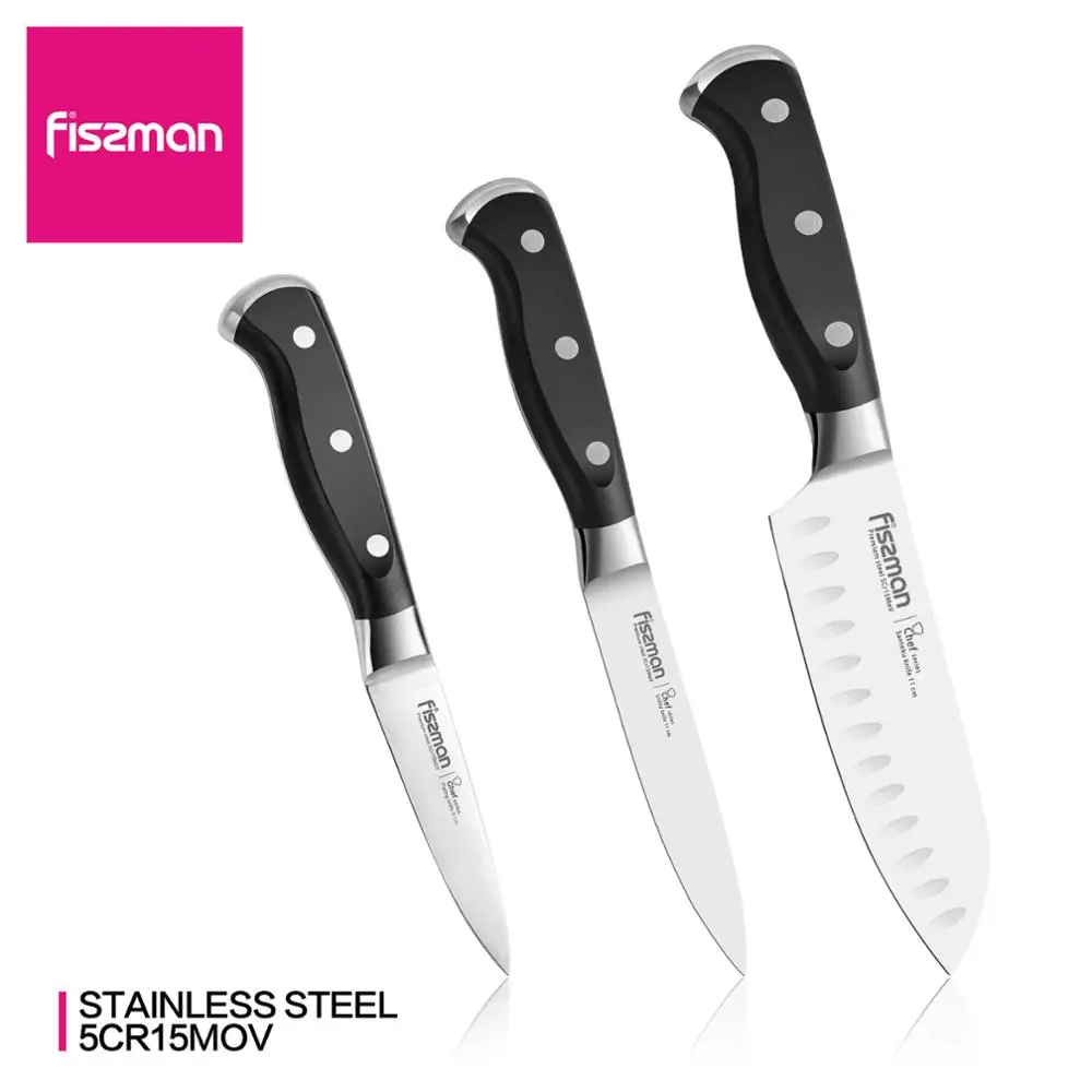 Кухонные ножи серии Chef FISSMAN высокопроизводительный немецкий стальной