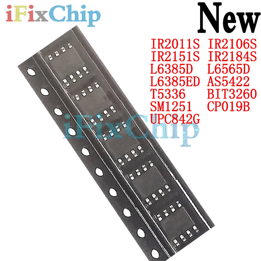 (5 шт.) Новый IR2011S IR2106S IR2151S IR2184S L6385D L6565D L6385ED AS5422 T5336 BIT3260 SM1251 CP019B UPC842G 842 sop-8 |