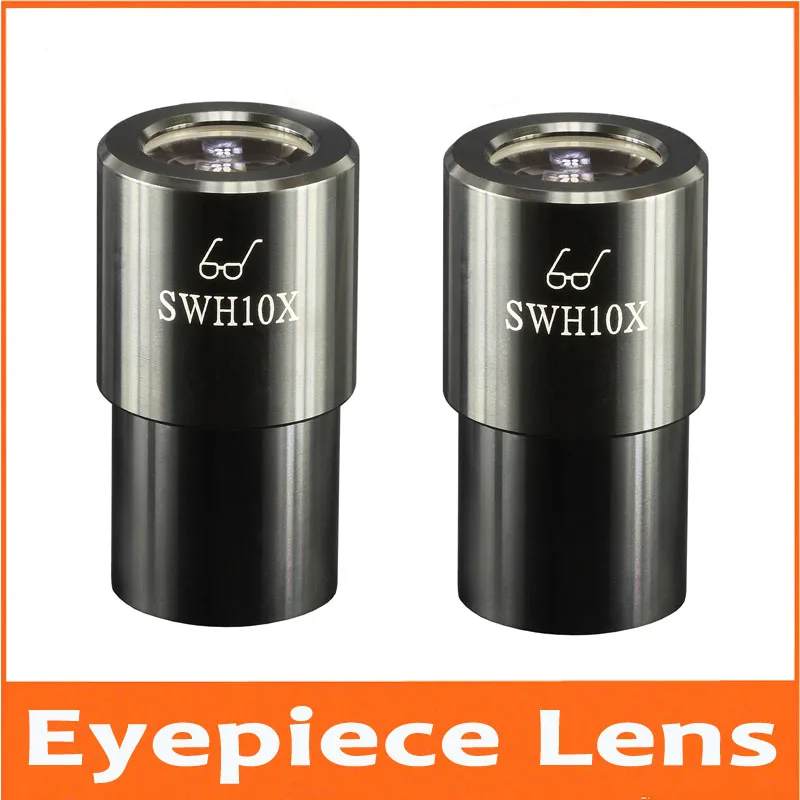 

10x стерео окуляр ультра широкоугольный окуляр SWH10x 23 мм микроскоп 23 мм супер поле зрения 30 мм Калибр окуляр объектив 0,1 мм