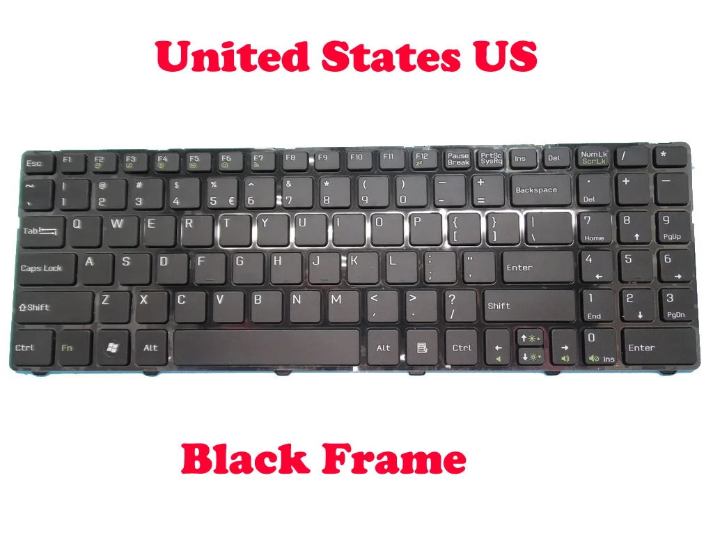 Клавиатура для ноутбука MSI CR643 A6400 CR640 CX640 CR640X CX640DX CX640MX i343W7P MS 16Y1 168C|Клавиатуры| |