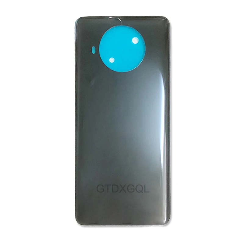 6 67 glass back door cover for xiaomi redmi note 9 pro 5g rear battery housing door mobile phone housing case replacement free global shipping