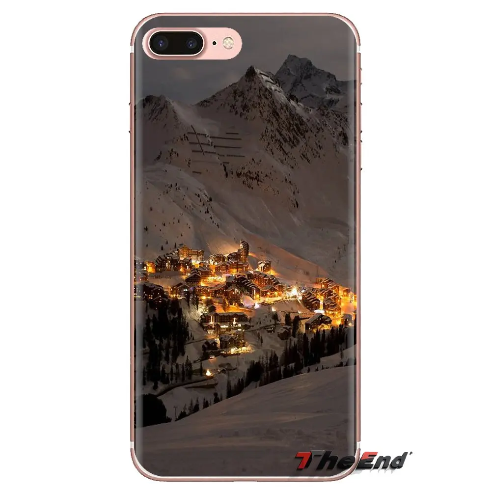 Швейцарские Альпы природа горы прозрачные мягкие чехлы Чехлы для huawei mate Honor 4C 5C