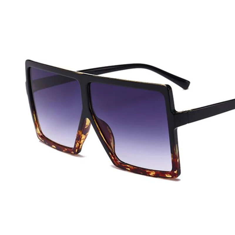 

New Sunglasses Square Women Sun Glasses Female Eyewear Eyeglasses Vintage Plastic Frame Clear Lens Shade Fashion Driving