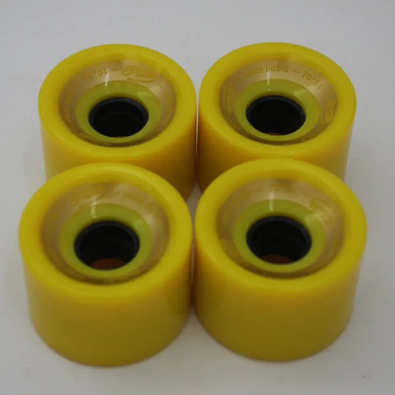 1 шт. скейтборд колеса Подшипники эластичный ПУ носимый гибкий прочный 70x51 Спорт |