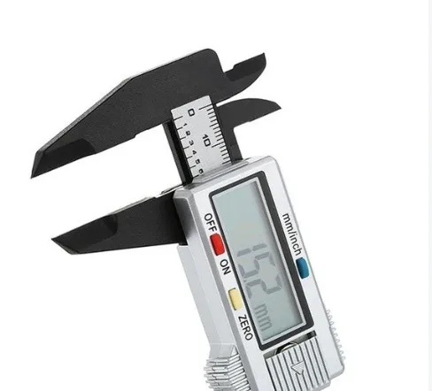 150 мм 6 дюймов ЖК дисплей цифровых электронных углеродного волокна