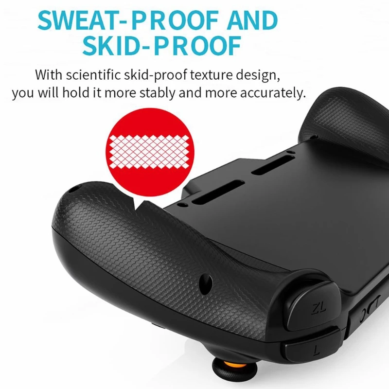 

Wireless Game Handheld Controller Grip Gamepad For Nintendo- Switch Double Motor Vibration