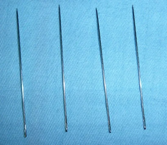 Игла с большим ушком для бисероплетения. Тонкие иглы для вышивания бисером. "gamma" иглы бисерные №50 сталь n-315 d 0. Игла для бисероплетения. Игла для шила 14см maruni.