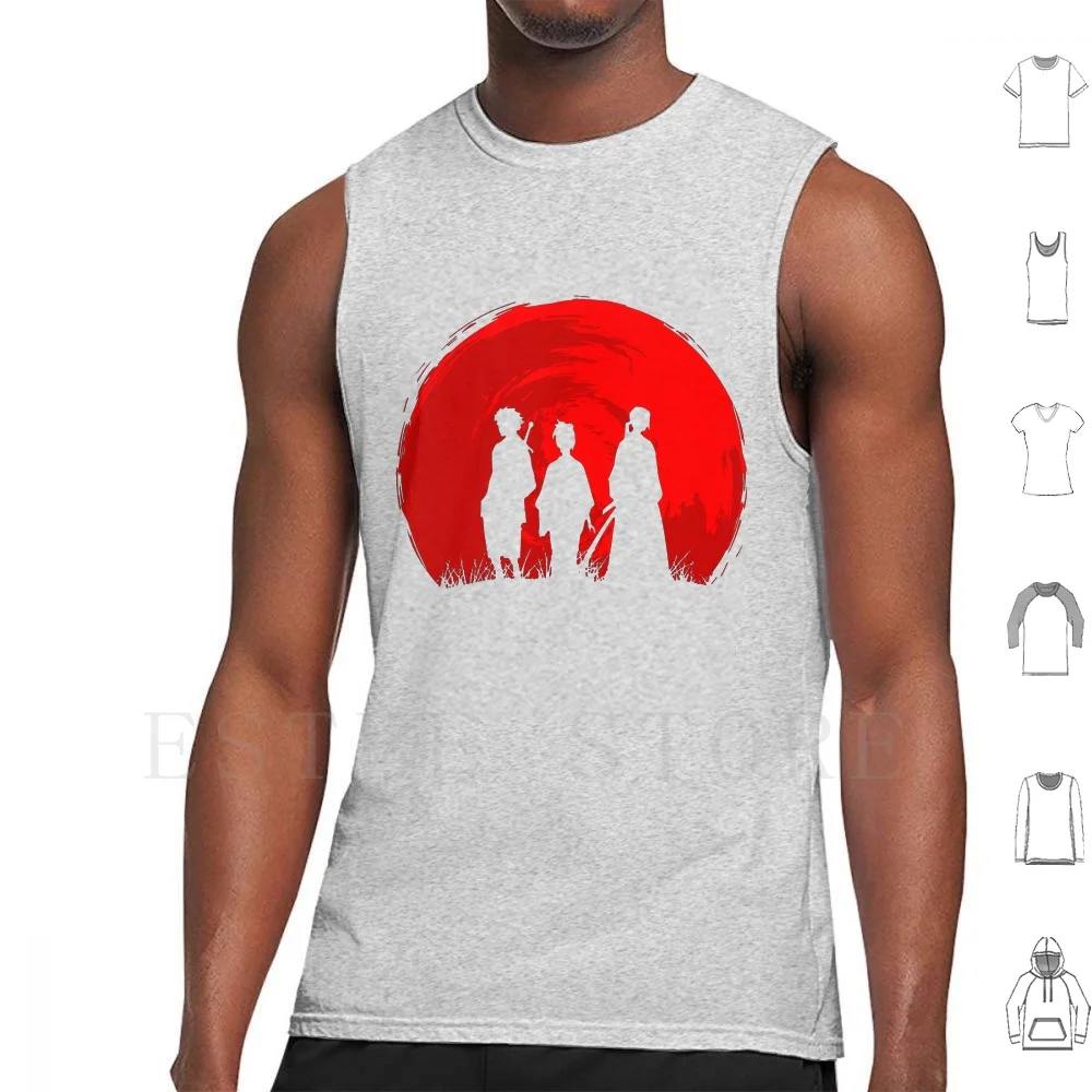 

Sunset Tank Tops Vest Sleeveless Champloo Anime Champloo Manga Champloo Champloo Fuu Champloo Jin Champloo Mugen