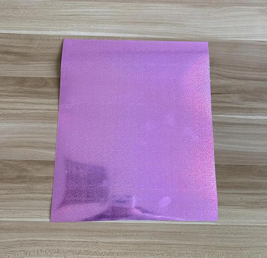 B001-8 1 лист/цвет, 25x30 см, лазерная цветная голограмма, теплопередача, виниловый утюжок на термопрессе, режущий плоттер HTV DIY - Цвет: B001-8