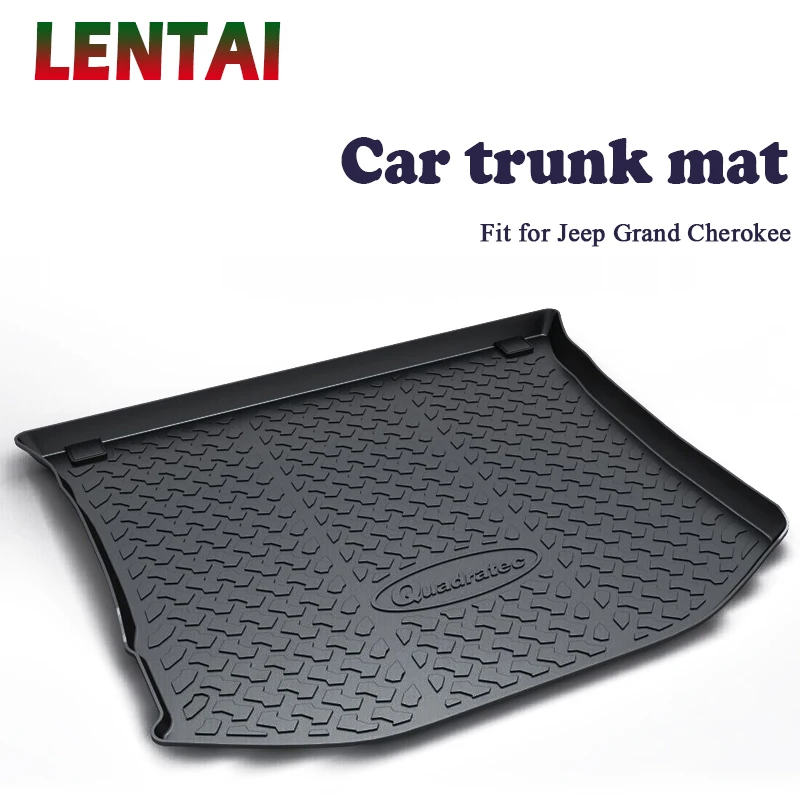 EALEN 1PC Car rear trunk Cargo mat For Jeep Grand Cherokee WK2 2019 2018 2012 2013 -2017 Waterproof Anti-slip Mat accessories