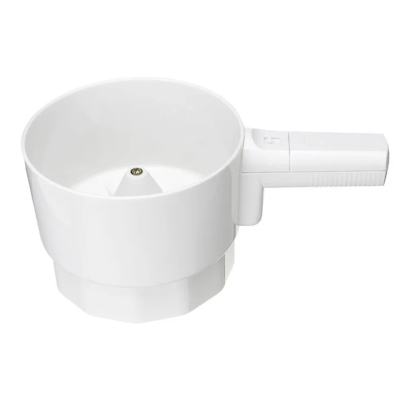 Электрическое сито для муки болт с батарейным питанием Пластиковая форма чашки