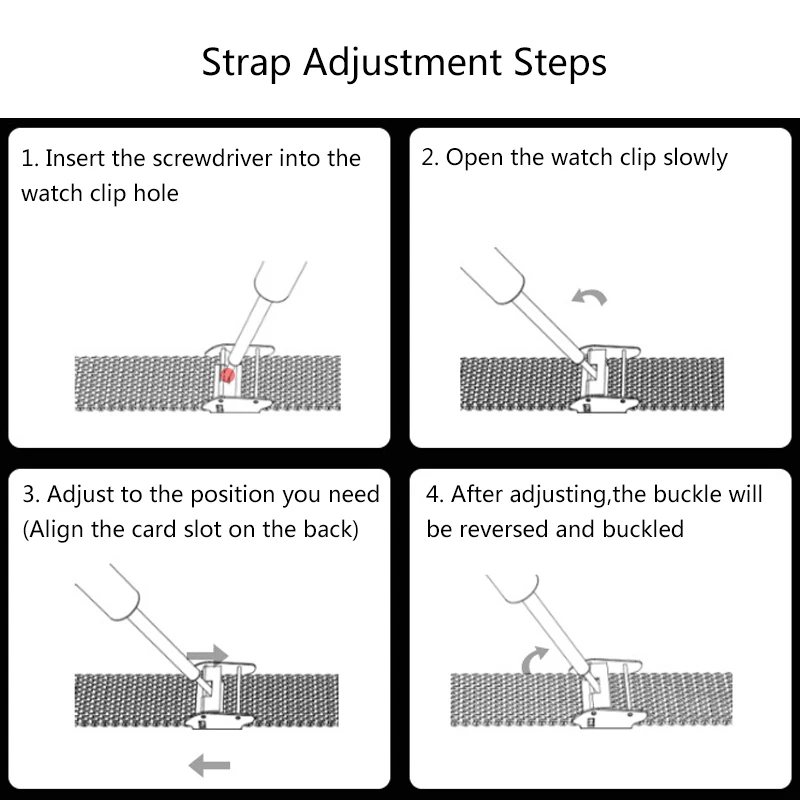 

Milanese Stainless Steel Replacement Miband for Xiaomi Mi Band 4 3 Wristband Metal Strap for Mi Band 5 Strap Wrist Band Bracelet