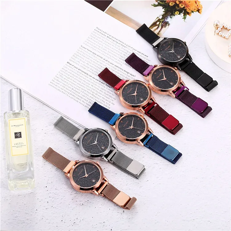 Relojes Para Mujer женские часы брендовые кварцевые Топ Роскошные наручные сетка