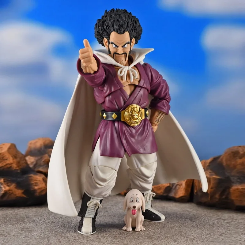

1pc 15cm Anime Dragon Ball Z Satan Action Figures Toys Cartoon Hercule Mark Model Funng Doll Gifts Kids Toys