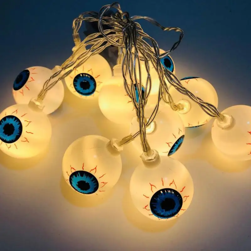 

2m 10Led Halloween Led Light String Horror Festival Bar Haunted House Home Party Decor Halloween Decoration Holiday Lighting