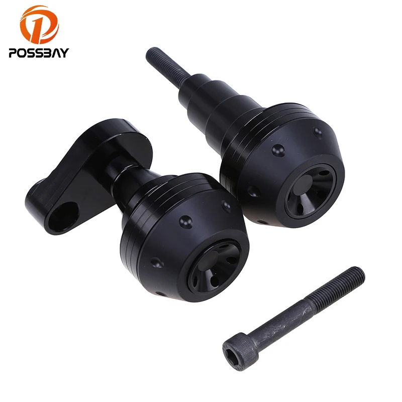 Posbay мотоциклетные рамки слайдер скутер протектор черный/титан/синий/золото