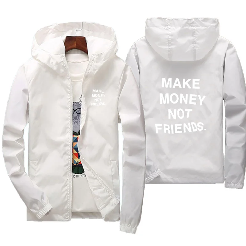 Мужская бейсбольная куртка Повседневная Спортивная тонкая для бега уличная