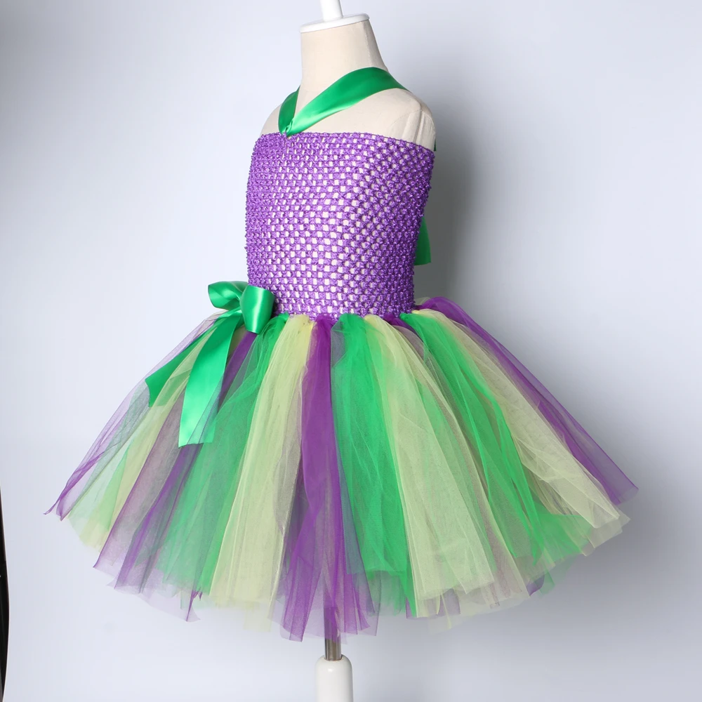 Платье-пачка Ариэль для девочек фатиновое платье принцессы косплея маленькой