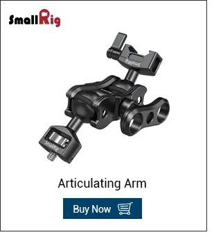 SmallRig двойная DSLR камера Волшебная рукоятка с двойными шариковыми головками(Arri локационные штыри и 1/" винт) для поддержки монитора 2115