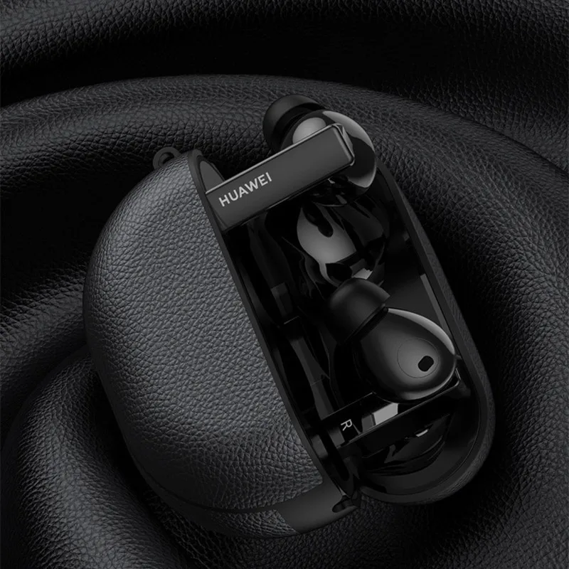 for Huawei freebuds pro Pure Leather Case Earphone Box Cover Bluetooth Wireless Headphone Protective | Электроника