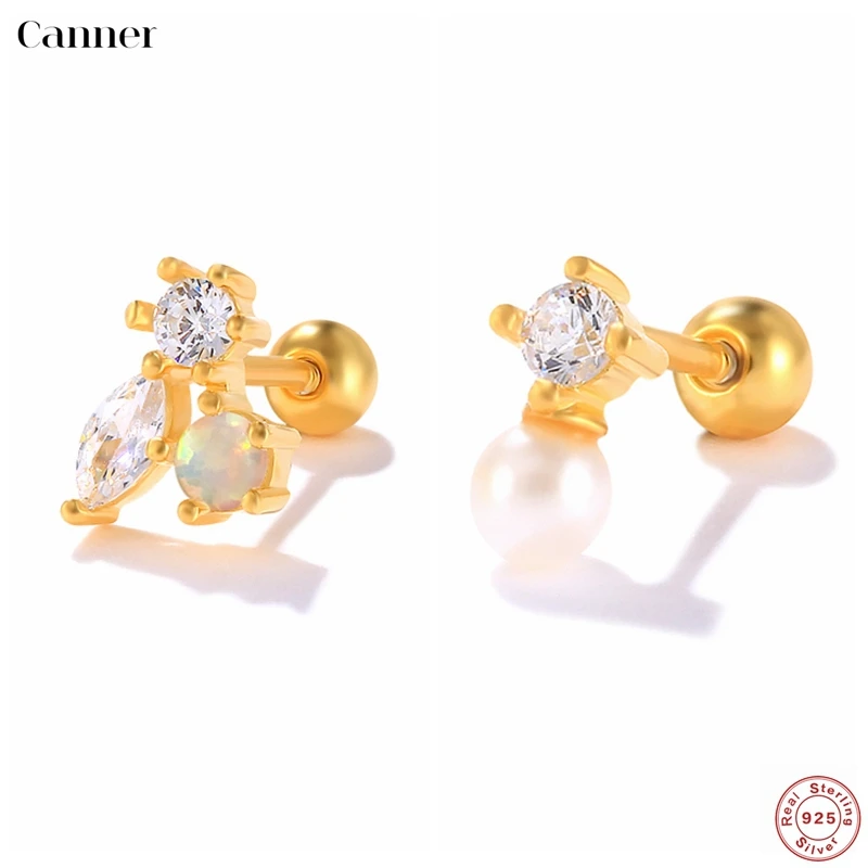 

Женские серьги-гвоздики с опалом, из серебра 925 пробы