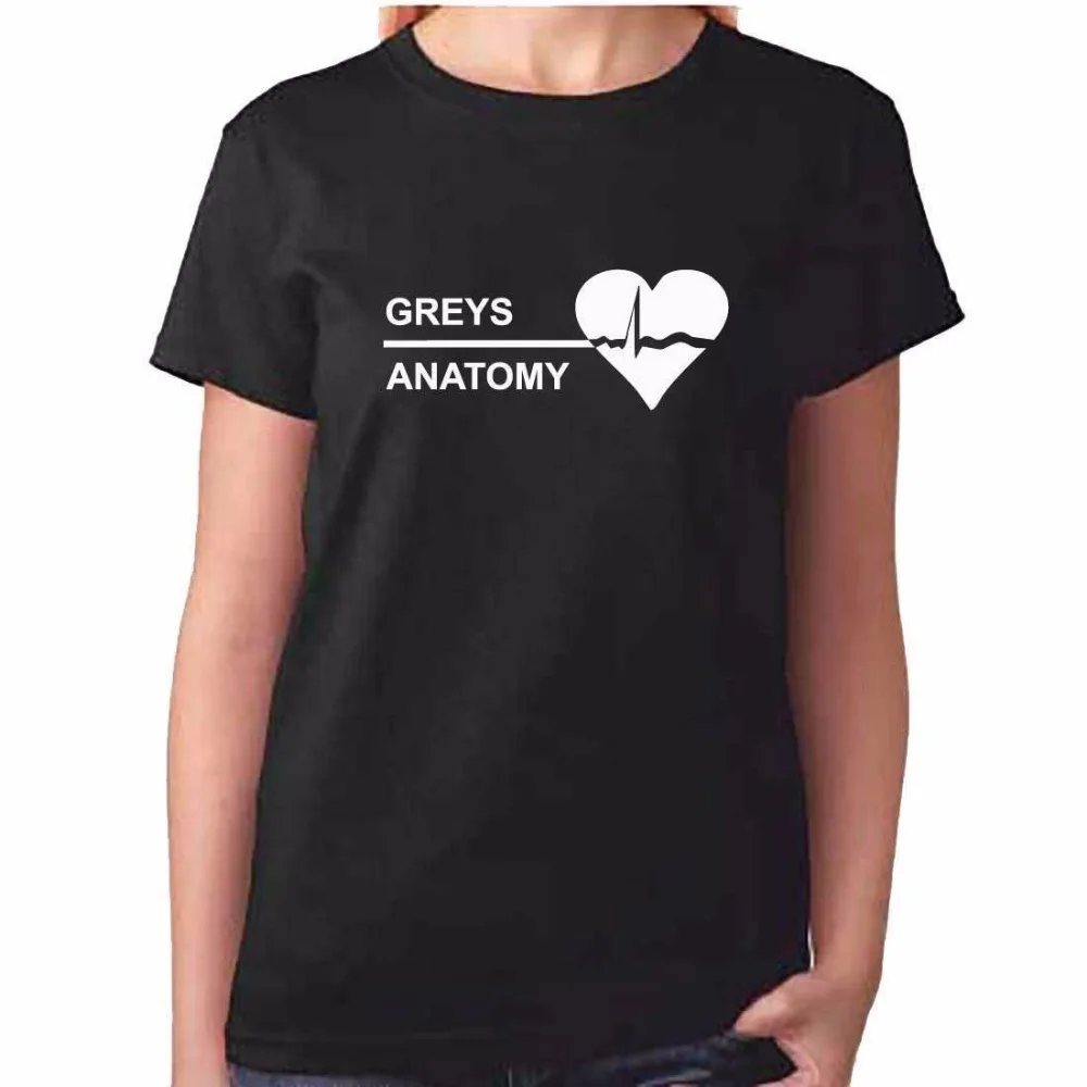 Greys Grays анатомическая Футболка женская футболка с больницей в Сиэтле Grace новинка