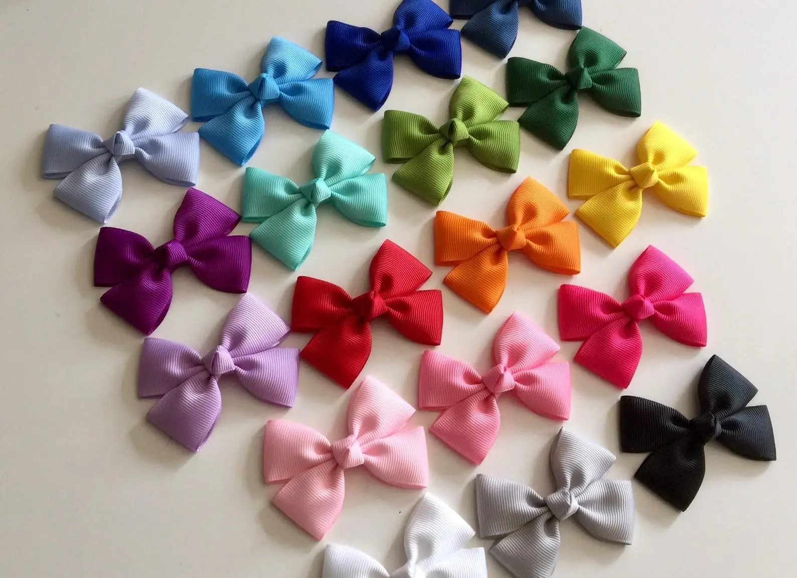 

free shipping 10pcs 3'' Girls hair bows toddle hair clips girls school bows pigtail hair bows toddler hair accessories fully