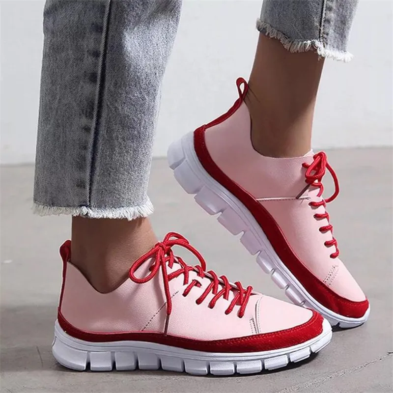 Женские кроссовки на толстой платформе коричневые повседневные весна лето