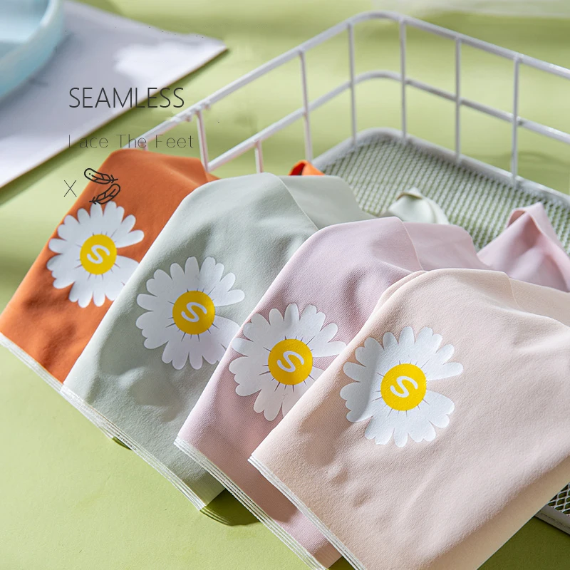 Женские бесшовные трусики 3 шт./компл. нейлоновое сексуальное крутое белье из