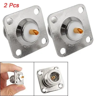 2 шт. N Женский Разъем для монтажа на панели|Адаптеры AC/DC| |