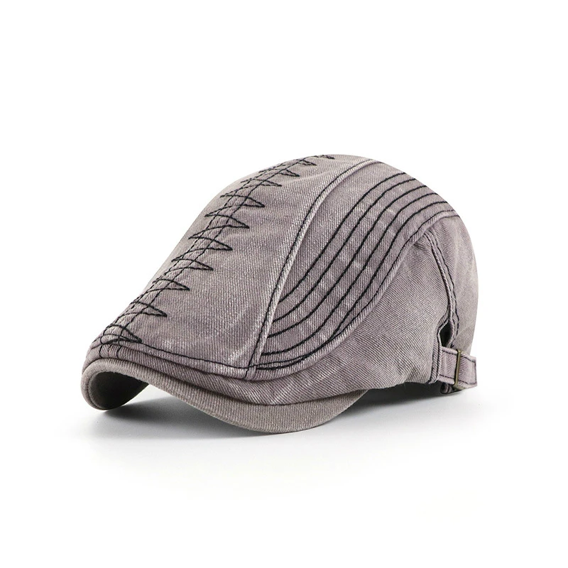 High Quality Cap Men Visor Hat Winter Autumn Warm Flat Caps Vintage Man Boinas Gatsby Hats Winter Sun Hat
