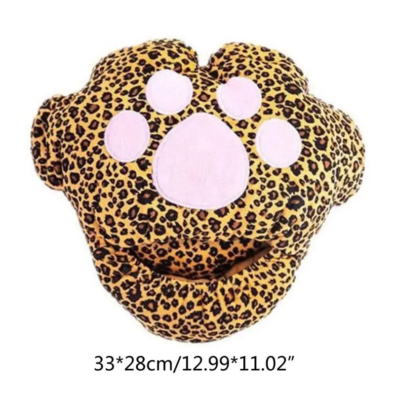 

Cute Cartoon USB Foot Warmer Electrical Heating Plush Shoes Winter Heater Home Office 3 Colors