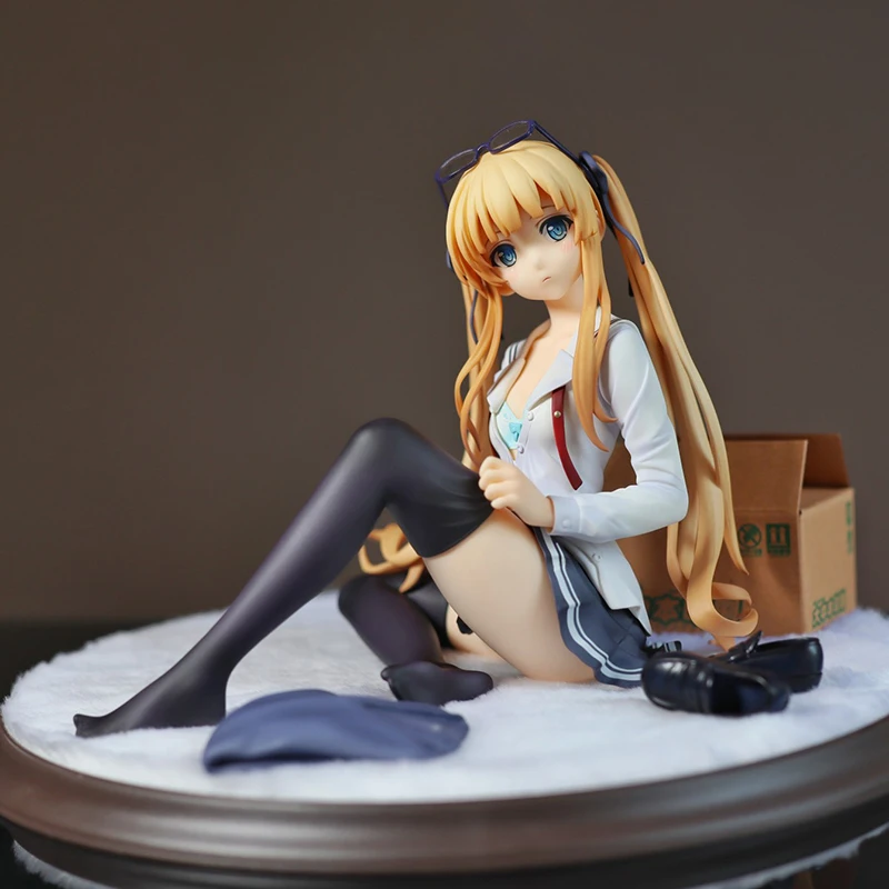 

Action Figure Stand Model Gift Alphamax Saekano How to Raise Boring Girlfriend Anime Sexy Girl Figure Eriri Spencer Sawamura PVC