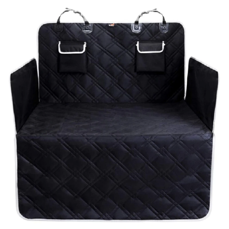 

Waterproof Rear Back Mat Hammock Cushion Protector Novelty Dog Car Seats Cover with 2 Pocket Pet Carrier Traval Size