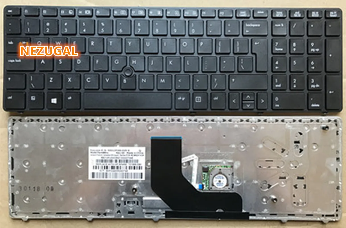 ЕС Клавиатура для ноутбука HP EliteBook 8560p 8570 8560B 6560b 6565b 6560P с Джойстик