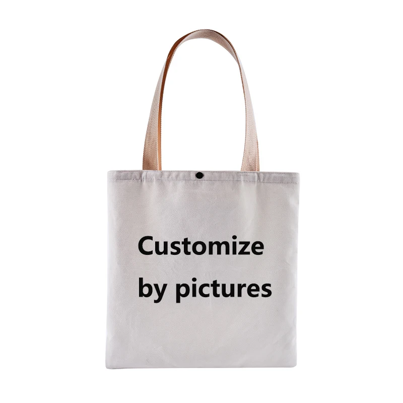 Сумка тоут из хлопка по индивидуальному заказу с принтом фруктов и ананасов