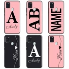 Чехол с персонализированными инициалами имени для Samsung A51, A71, A11, A31, A10, A20 S, A30, A40, A50, A70, A21S, A20e, A12, A32, A52, A72, чехол