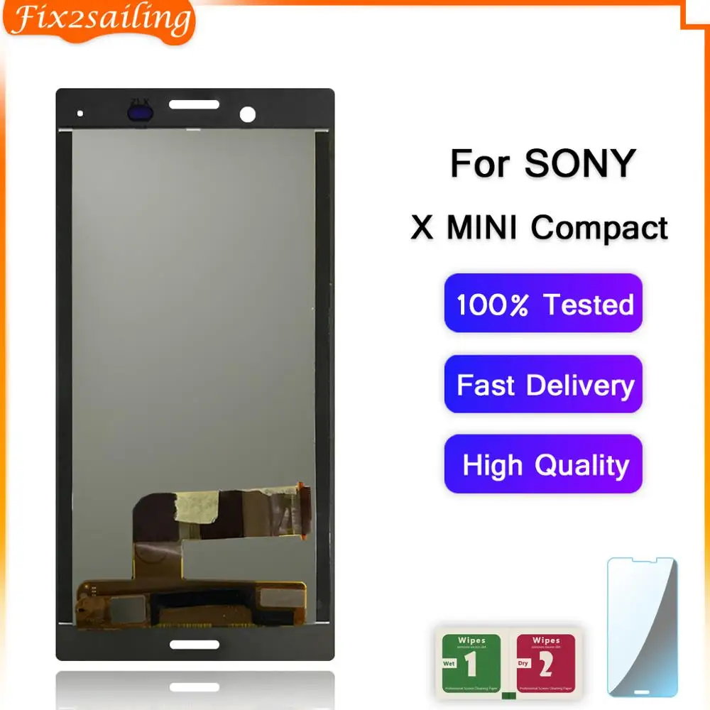 ЖК дисплей для SONY Xperia X Compact F5321 сменный сенсорный экран Sony mini 4 6''|Экраны