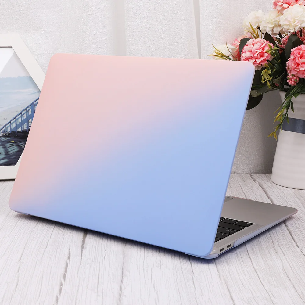 Матовый пластиковый жесткий чехол для MacBook Air 13 дюймов A1932 Pro 13 15 16 Touch bar A2141 A2159 чехол для ноутбука+ крышка для клавиатуры