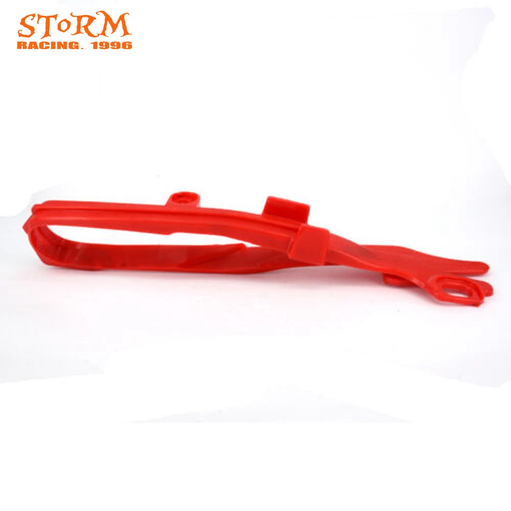 Красный мотоцикл грязи велосипед внедорожная цепь маятник слайдер руководство