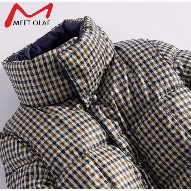 2021 Double Sided Women's Winter Down Jackets Stand Collar White Duck Coat Female Light Long Jacket Feminino Parkas | Женская одежда