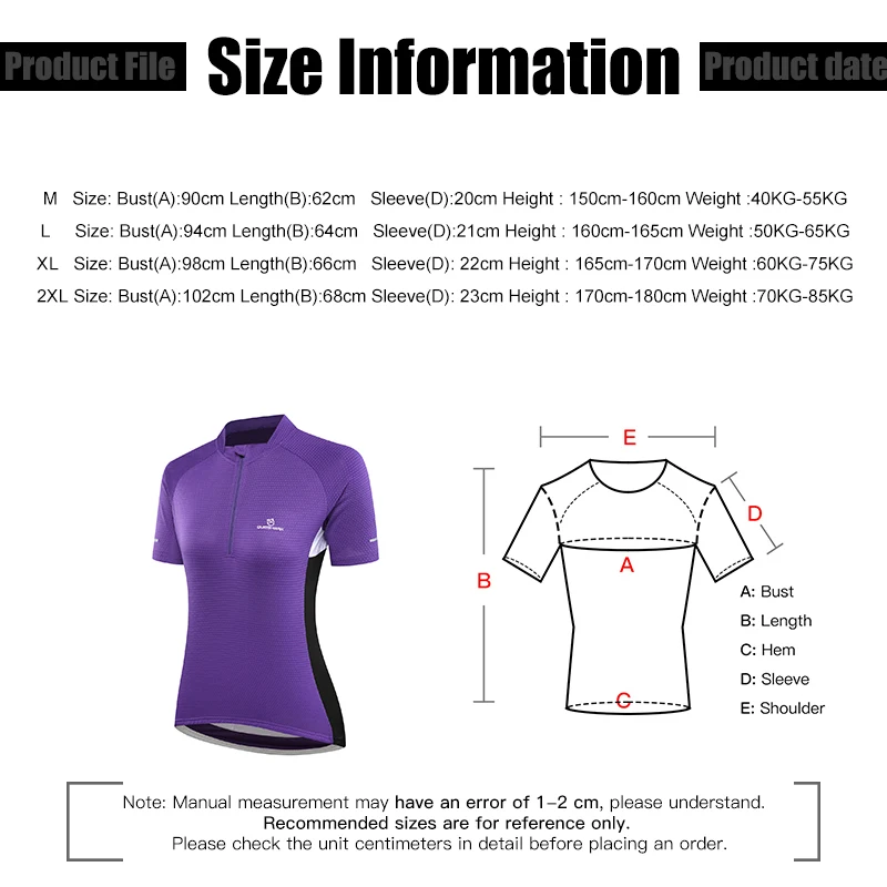 

QUESHARK Professional Cycling Jersey Women Mountain Bike Quick-Dry Racing MTB Bicycle Clothes Uniform Breathale Cycling Clothing
