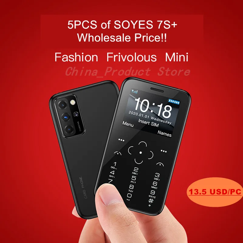 

Сотовый телефон SOYES S10P с мини-картой, 2G GSM, 400 мАч, 1,54 дюйма, MTK6261M
