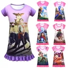 Детское платье для девочек Raya and The Last Dragon, летнее платье принцессы для дня рождения, 2021