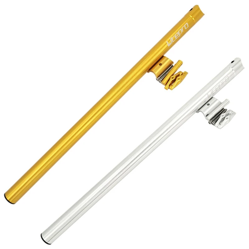 

Litepro 2Pcs Folding Bike Seat Post Aluminum Alloy Bike Seatpost Bicycle Seat Tube For Brompton - Gold & Silver