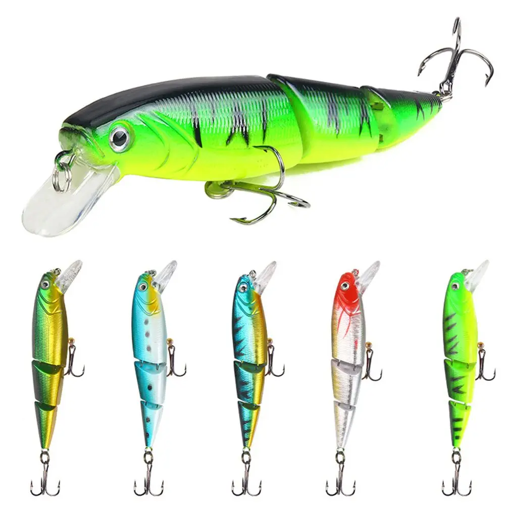 

Pencil Spinner Luya Accessories Fish Supplies Fishing Tackle Floating Swimbait Multi-layer Lure Jointed Minnow Bait