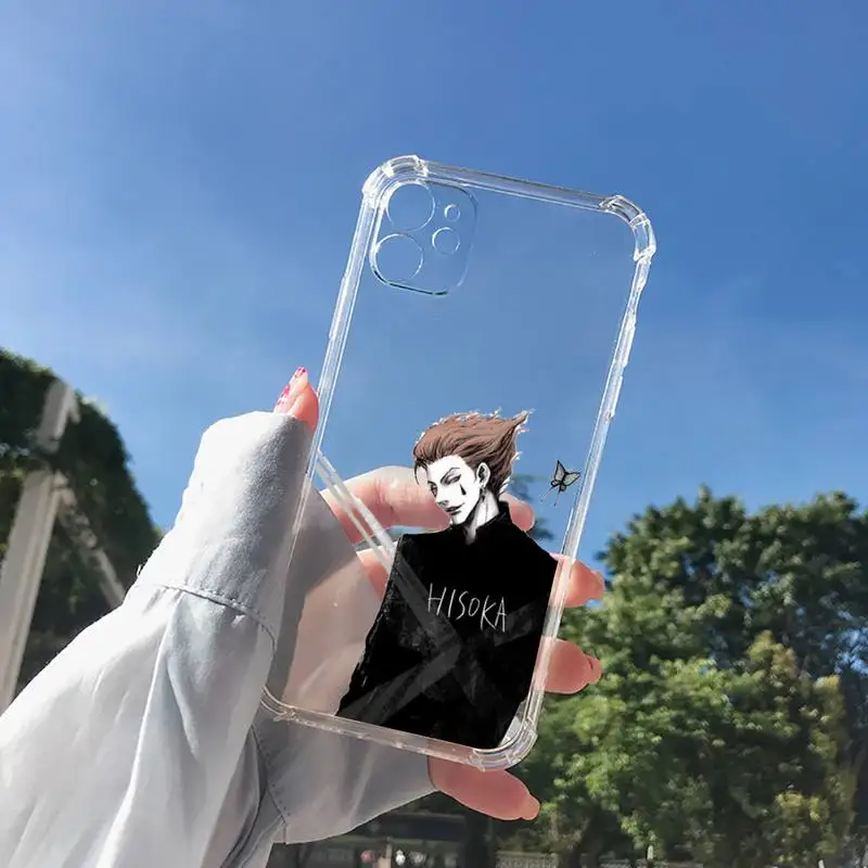 

hunter x hunter Phone Case Transparent for Clear iPhone 11 12 8 7 6 6S XS MAX Plus X 5S SE 2020 XR mini pro