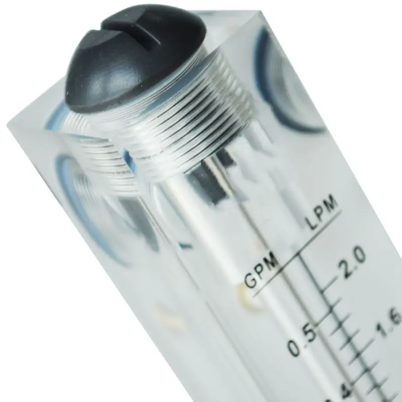 

1/2" PT Thread 0.05-0.5GPM 0.2-2LMP Water Liquid Flow Meter Flowmeter