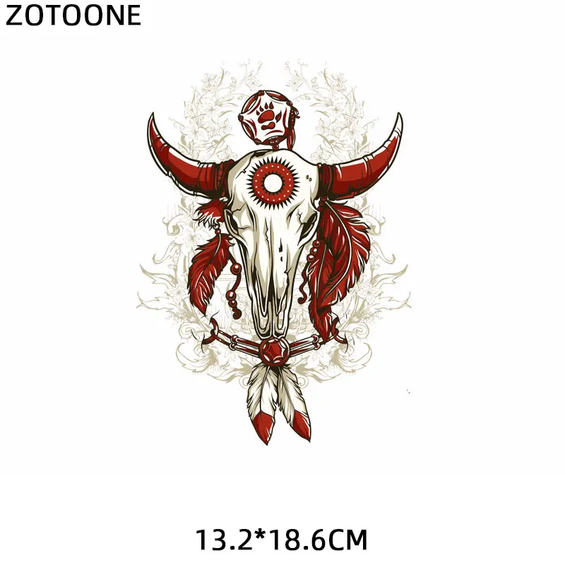 ZOTOONE, Рождественский олень, термонаклейки для одежды, вышитая аппликация, сделай сам, Термофутболка - Цвет: 632