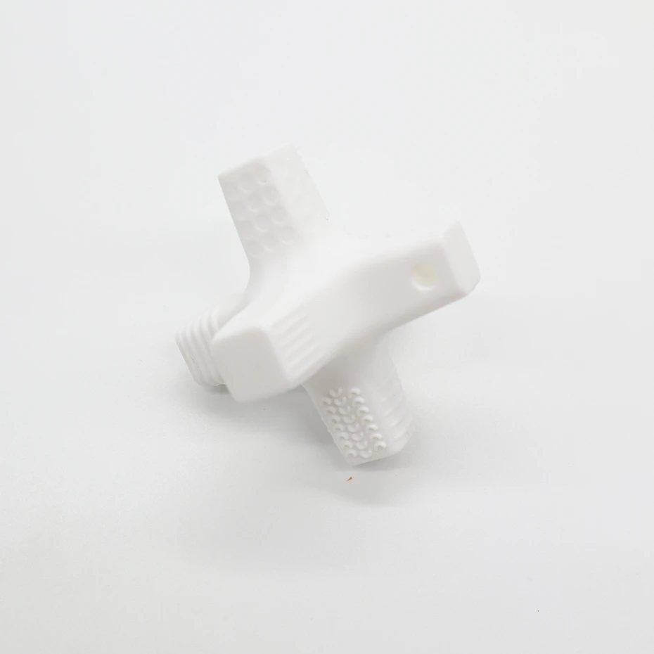 TR019-1 White 1 шт., новинка, силиконовые грызуны, Детские Прорезыватели, аксессуары для соски, прорезыватели для новорожденных, игрушки, жевательные кольца, пищевой силикон, BPA бесплатно - Цвет: TR019-1 White